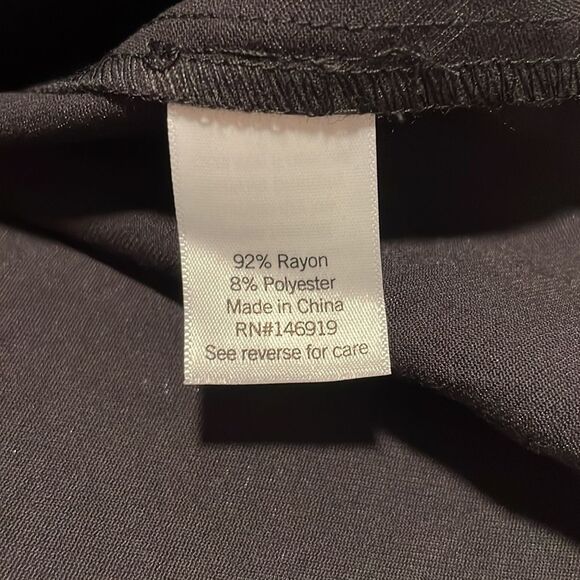 Nine West- Drapey Utility Jacket in Mineral Black- Zip Closure- Size X-S- NWT - Picture 14 of 14